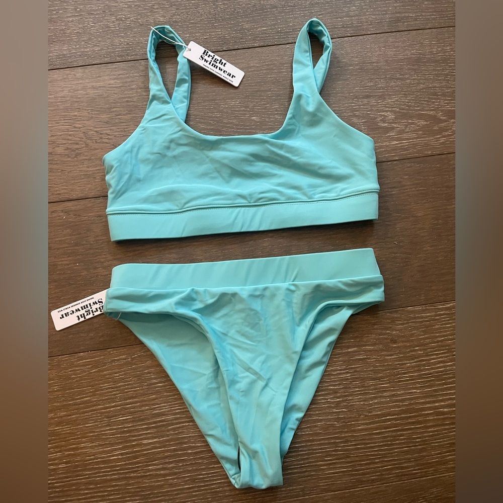 COPY - Light blue bikini. Bright swimwear